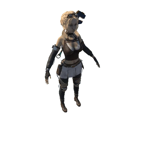 Girl_Mechanic Base Mesh Skin2